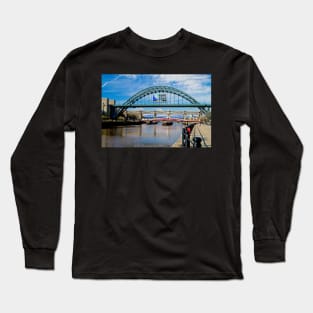 Newcastle Upon Tyne Bridges Long Sleeve T-Shirt